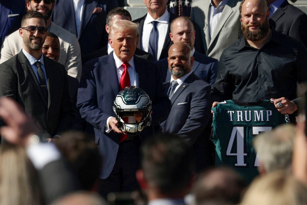 Donald Trump, Eagles, NFL