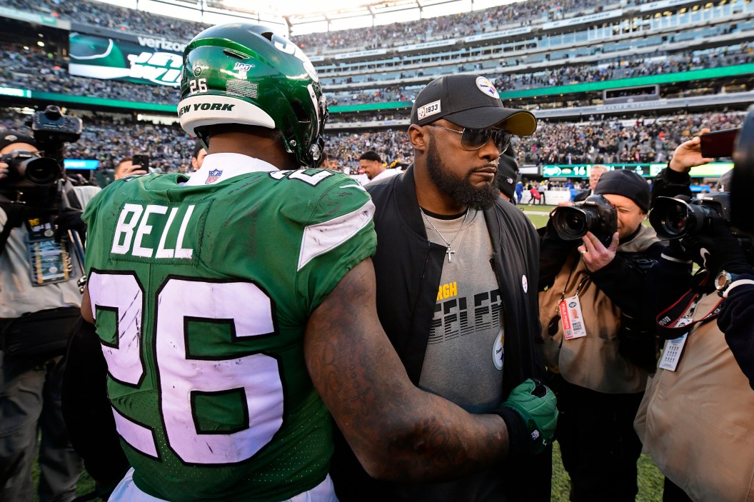 Le'Veon Bell, Mike Tomlin, Steelers, NFL