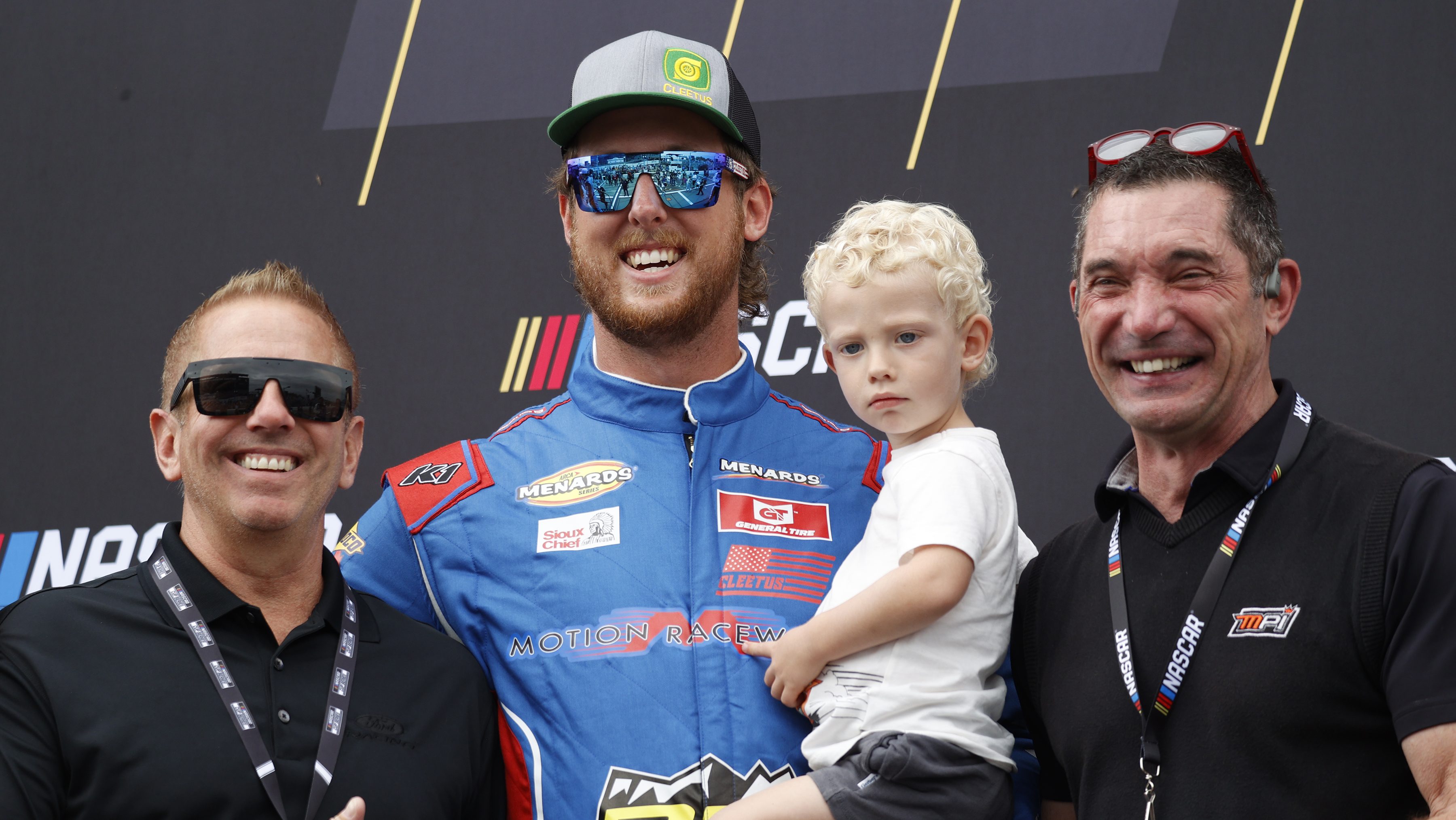 Cleetus McFarland runs Greg Biffle tribute during ARCA test - FanBuzz