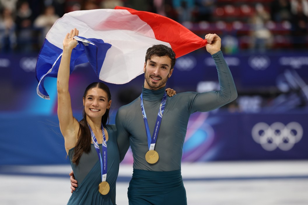 France, ice dance, Olympic, goldf