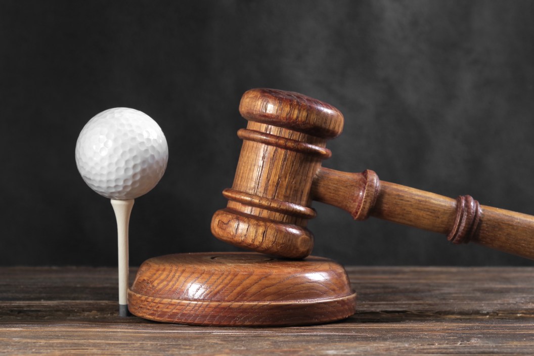 College athlete, lawsuit, golf