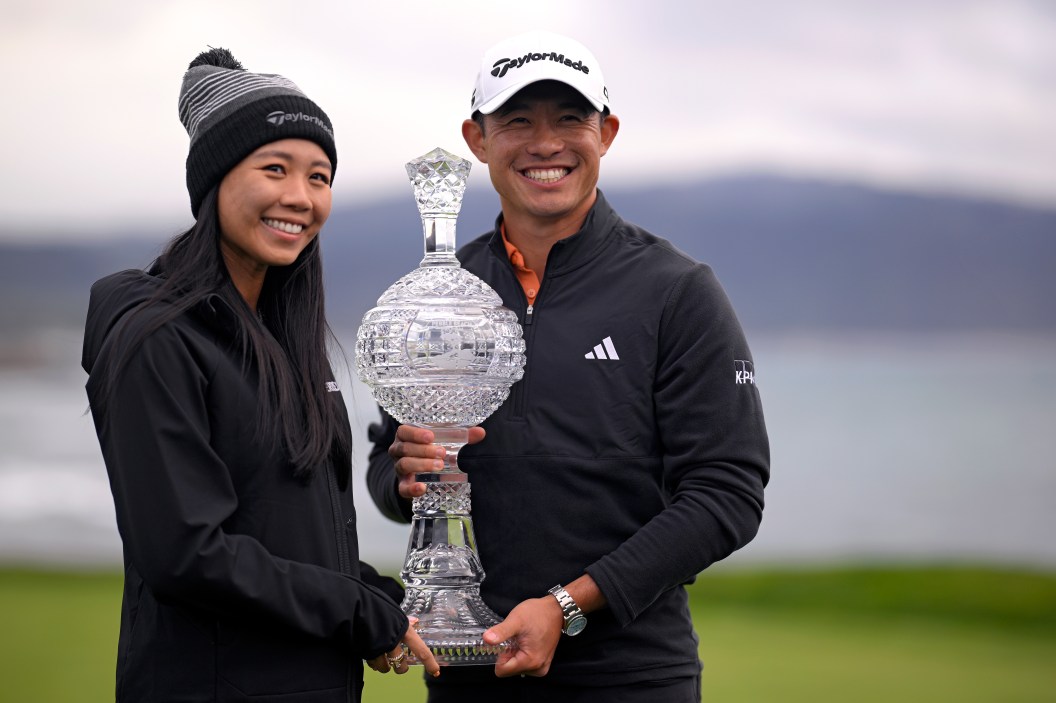 Collin Morikawa, Katherine Zhu, golf