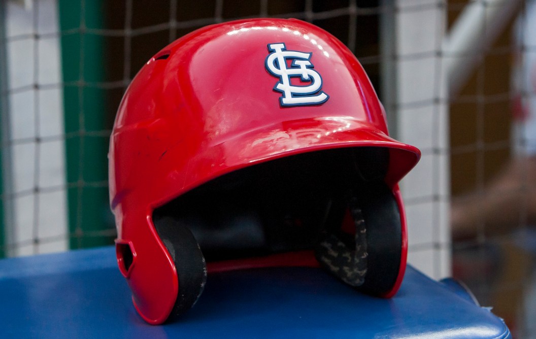 St. Louis Cardinals, batting helmet, Bob Duliba