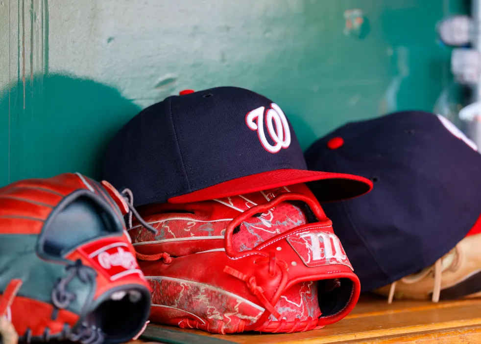 Washington Nationals, hat, glove, MLB