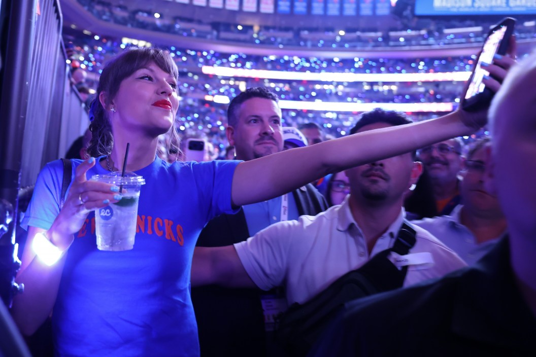 Taylor Swift, Knicks, NBA