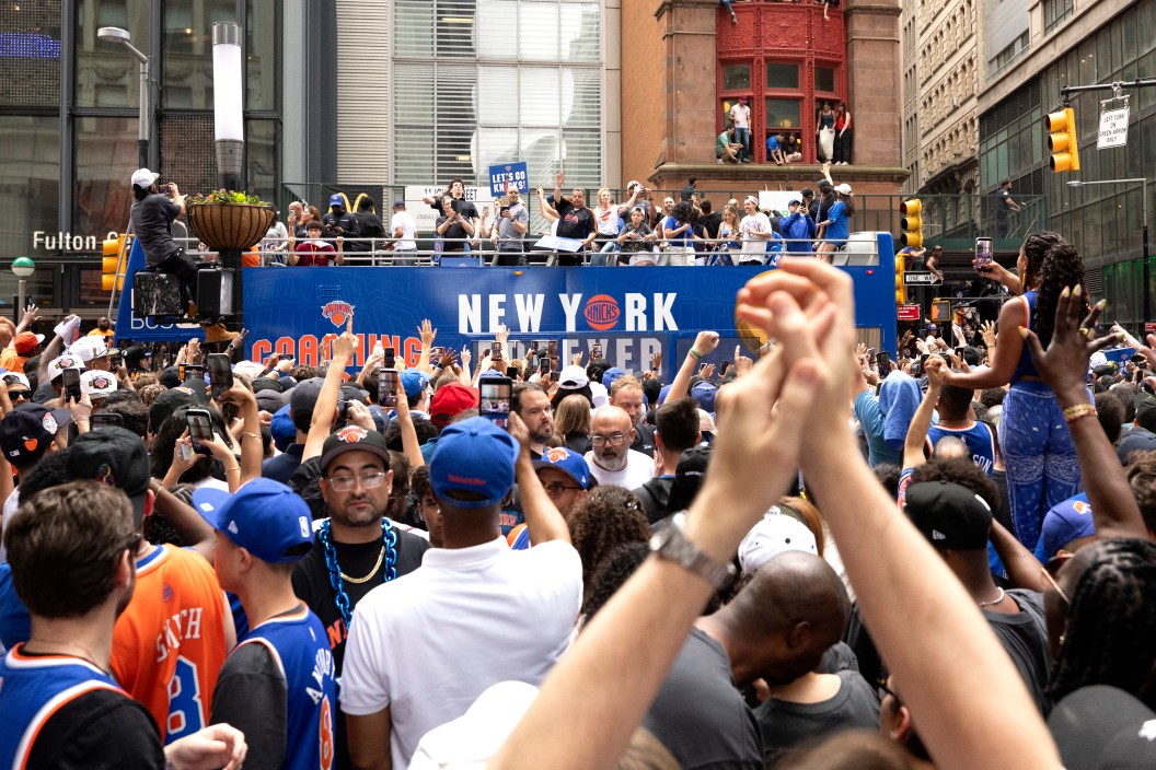 Knicks, parade, NBA