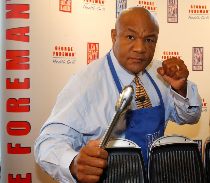 George Foreman, boxing, grill