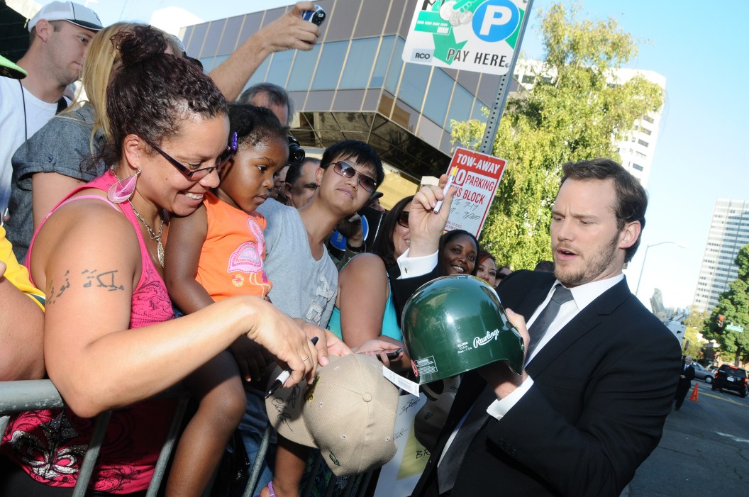 Chris Pratt, Moneyball, MLB