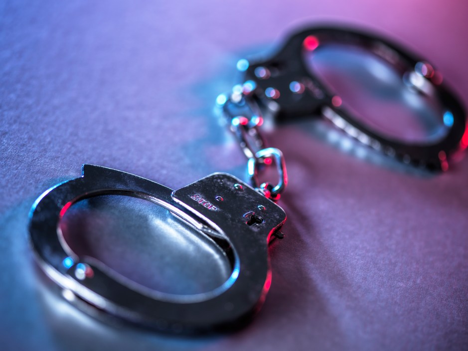 Handcuffs, arrested