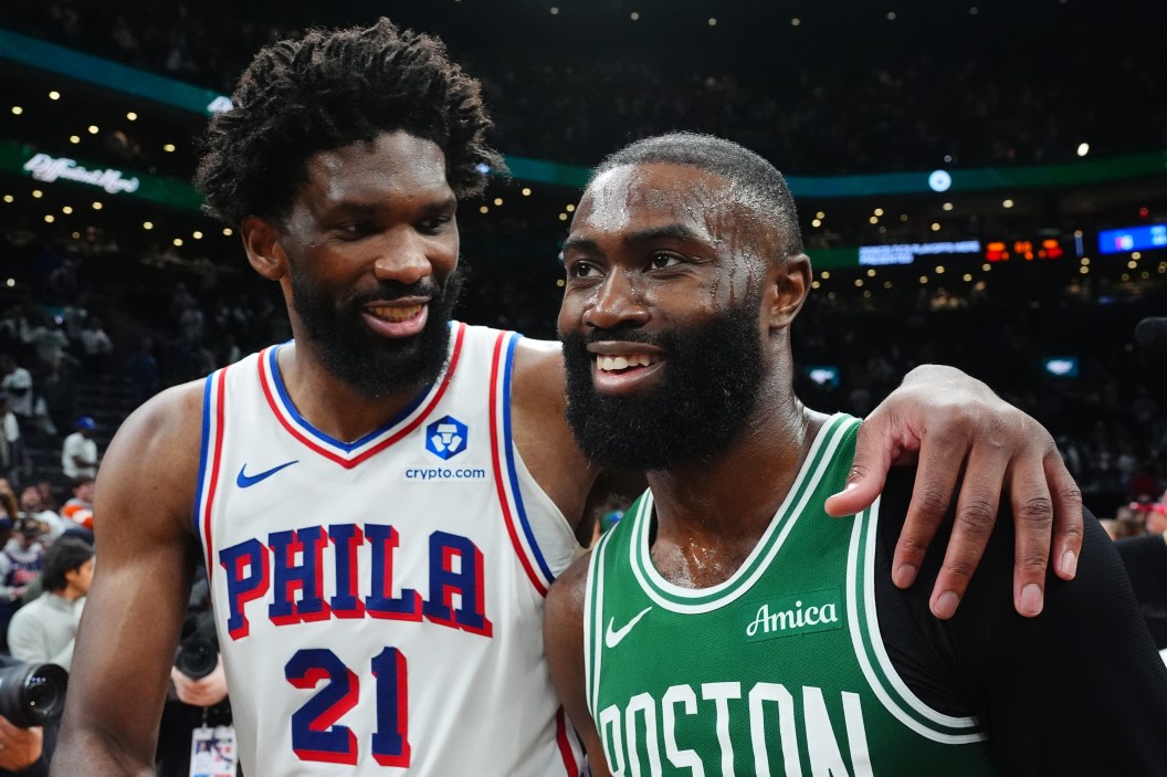 Jaylen Brown, NBA, Celtics, Sixers, 76ers, Joel Embiid