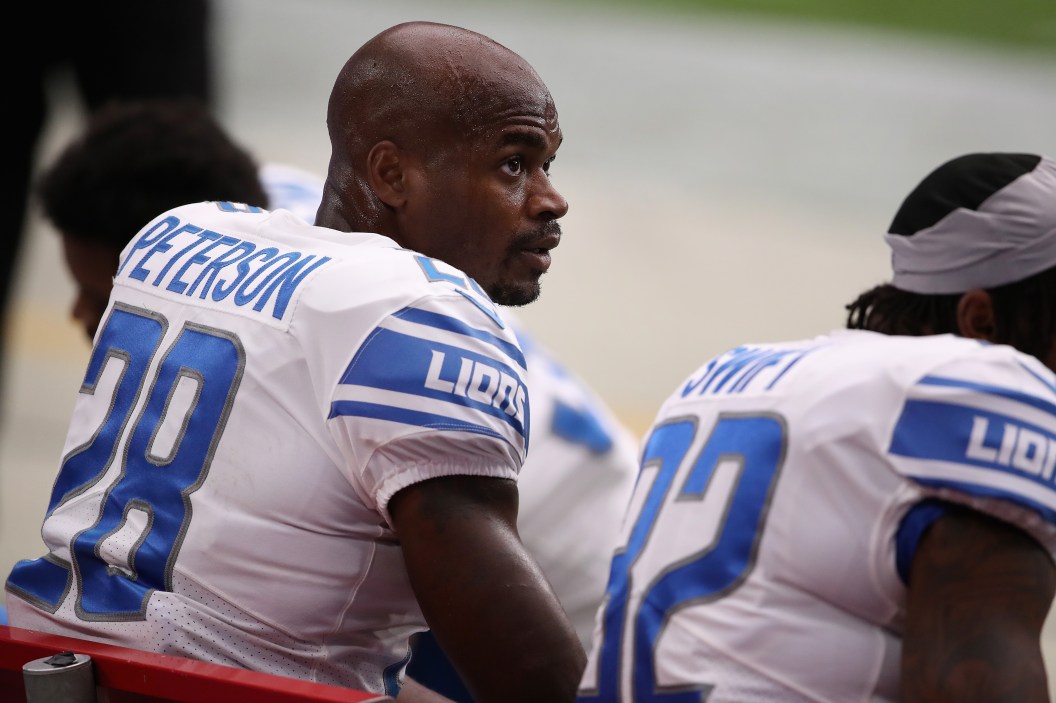 Adrian Peterson, Lions, NFL