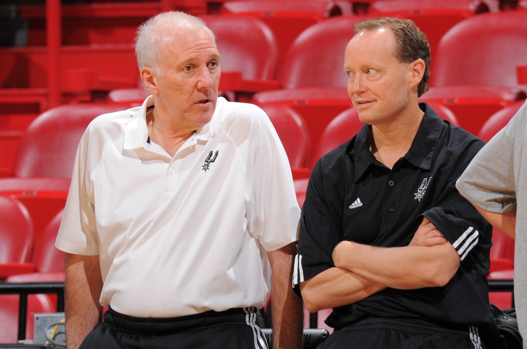 Gregg Popovich, Mike Budenholzer, Spurs, NBA