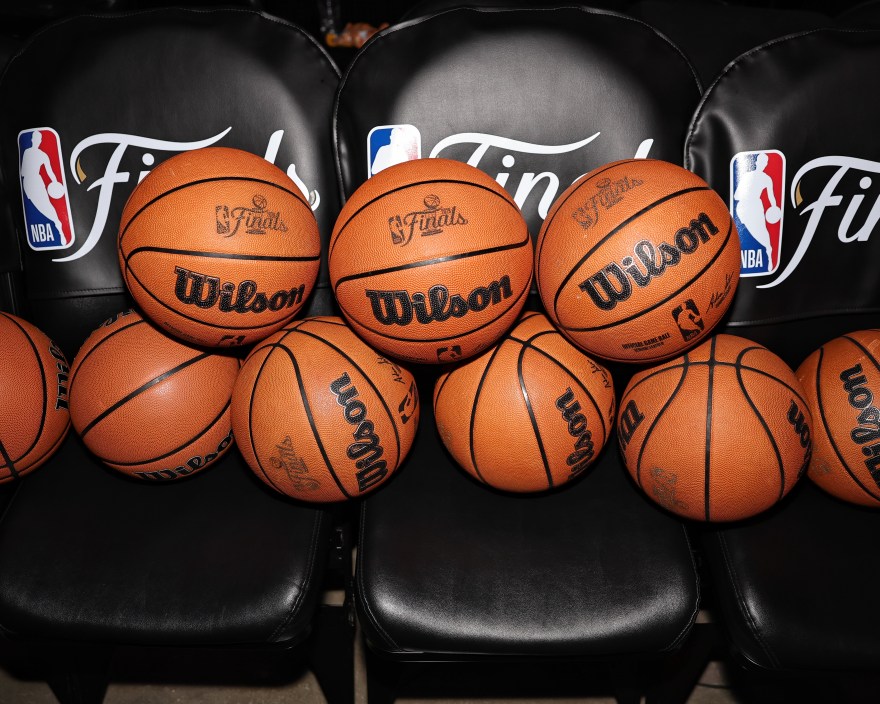 NBA basketball, ball
