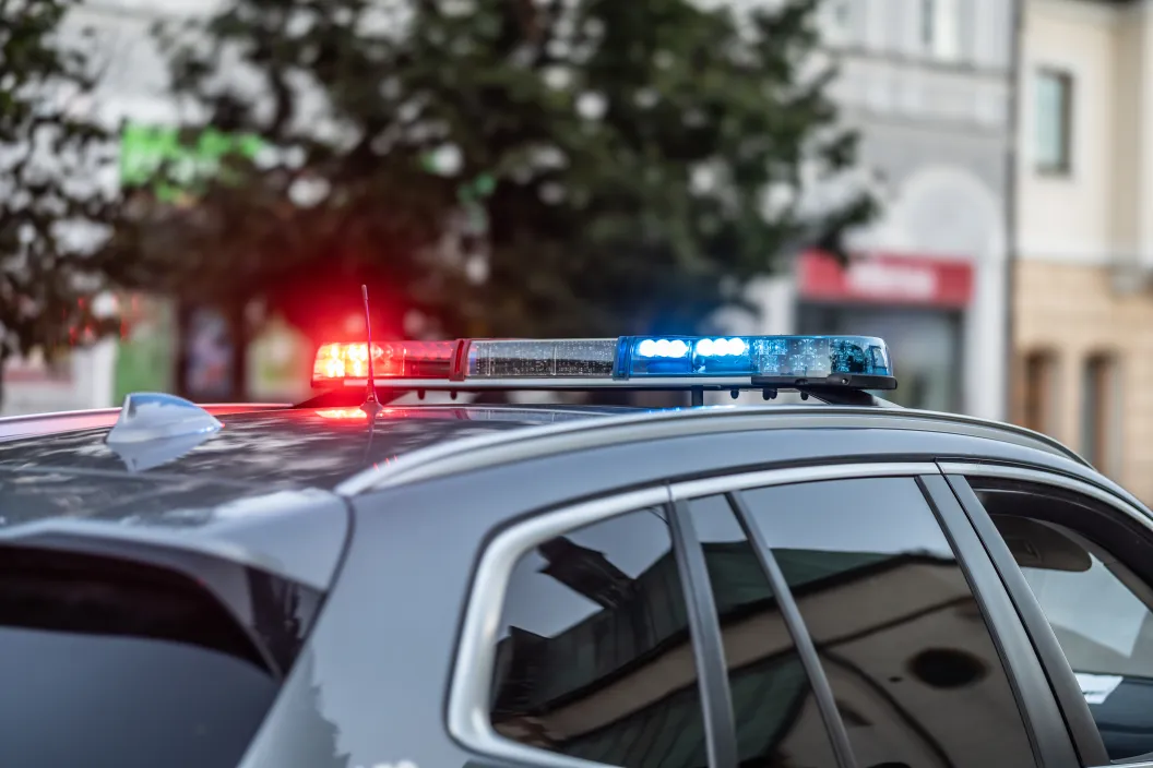 UFC fighter, arrested, police sirens