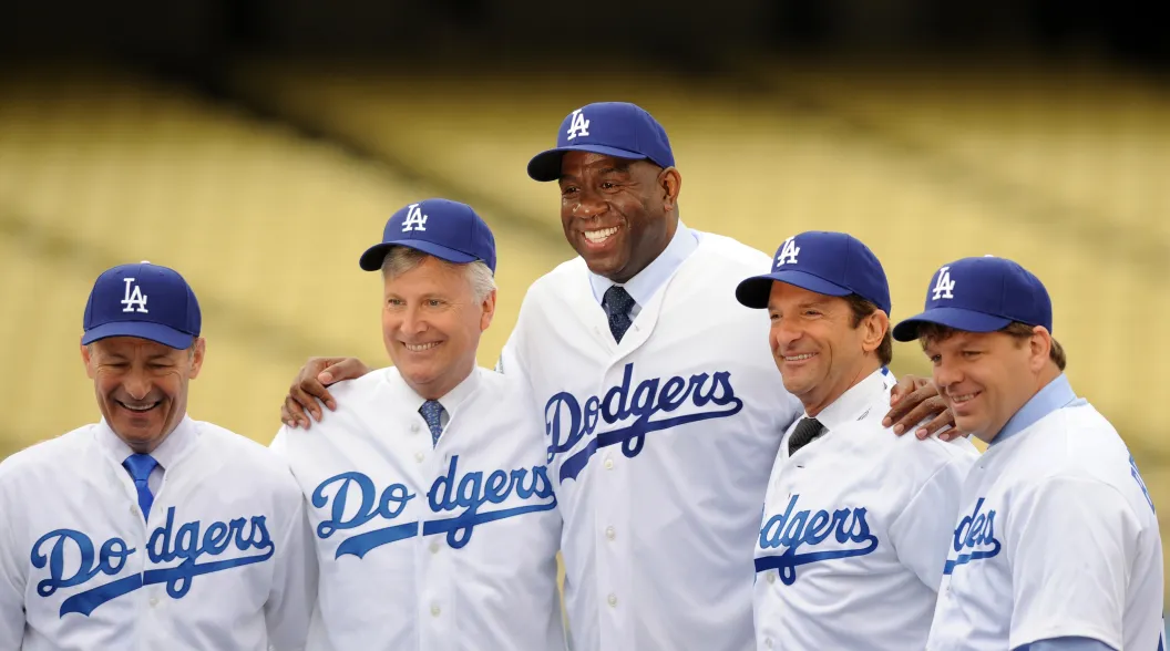 Magic Johnson, MLB, NBA, Mark Walter, Dodgers